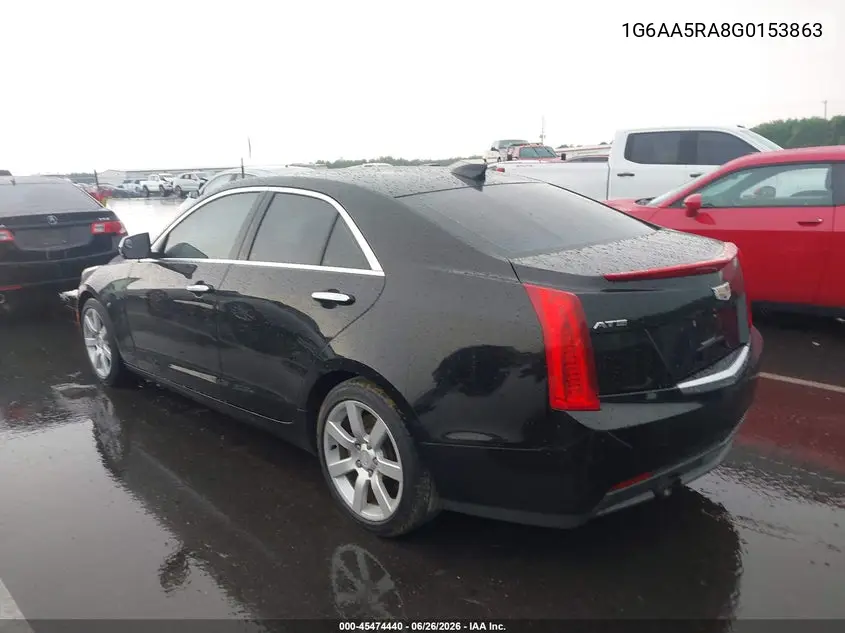 2016 Cadillac Ats Standard VIN: 1G6AA5RA8G0153863 Lot: 45474440