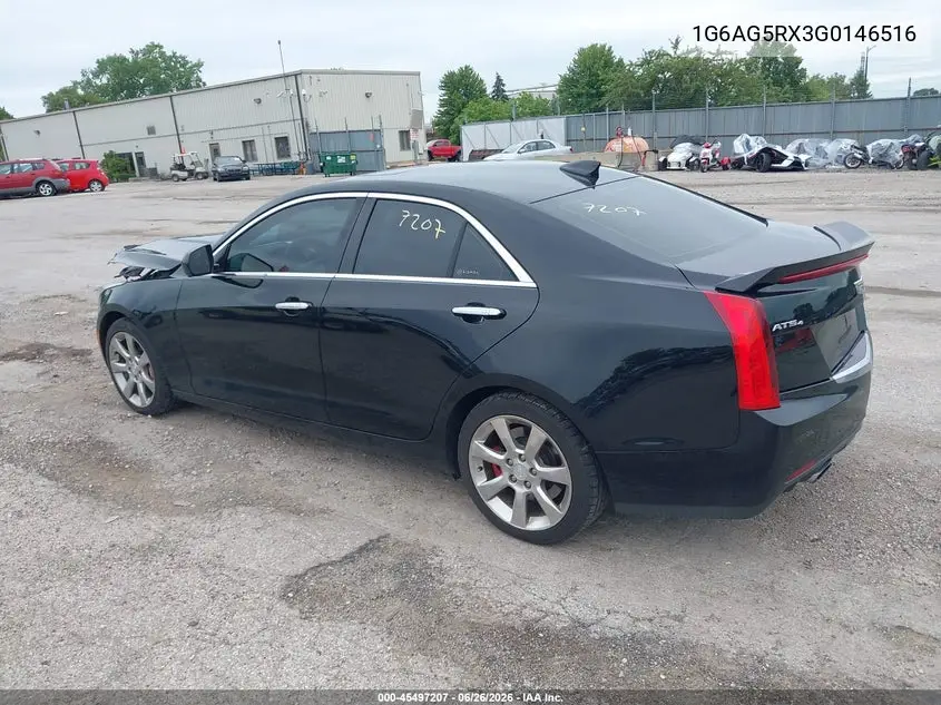 2016 Cadillac Ats Standard VIN: 1G6AG5RX3G0146516 Lot: 45497207
