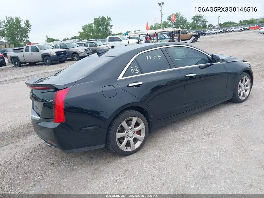 2016 Cadillac Ats Standard VIN: 1G6AG5RX3G0146516 Lot: 45497207