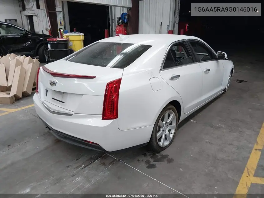 2016 Cadillac Ats Standard VIN: 1G6AA5RA9G0146016 Lot: 45503732