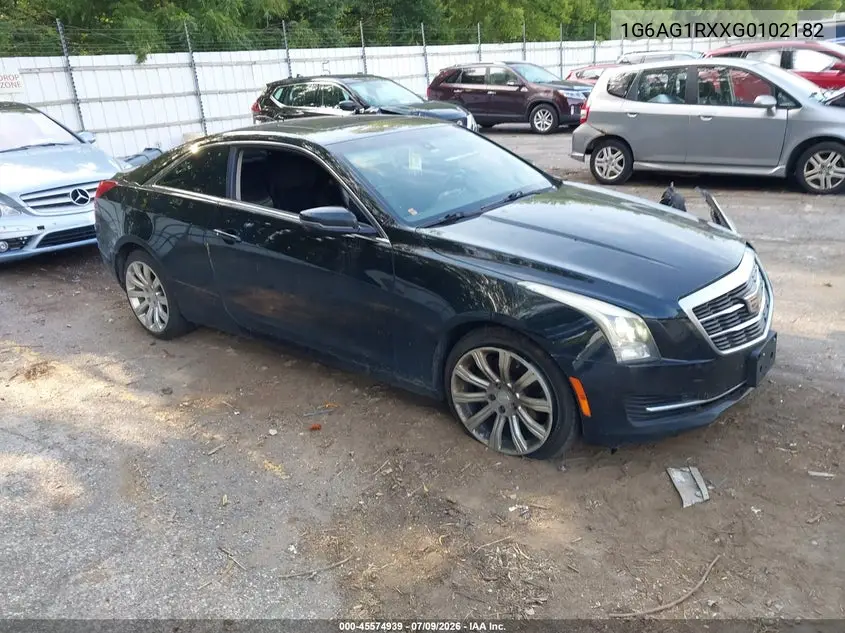 2016 Cadillac Ats Turbo Standard VIN: 1G6AG1RXXG0102182 Lot: 45574939