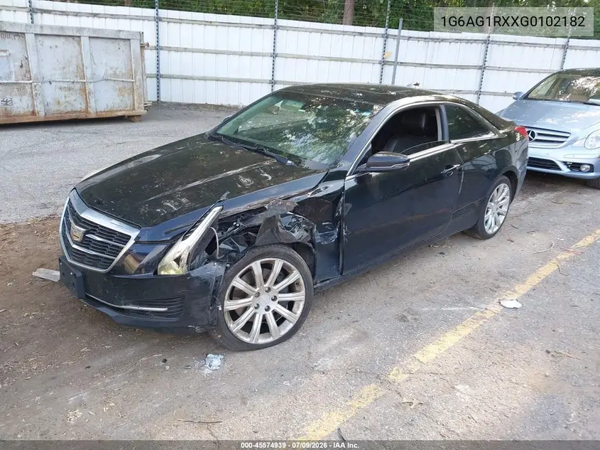 2016 Cadillac Ats Turbo Standard VIN: 1G6AG1RXXG0102182 Lot: 45574939
