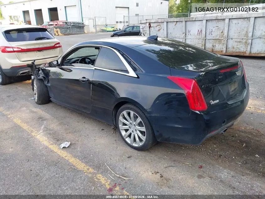 2016 Cadillac Ats Turbo Standard VIN: 1G6AG1RXXG0102182 Lot: 45574939
