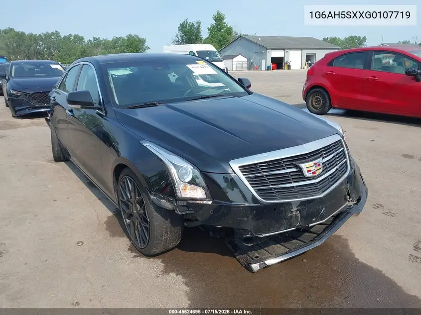 2016 Cadillac Ats Luxury Collection VIN: 1G6AH5SXXG0107719 Lot: 45624695