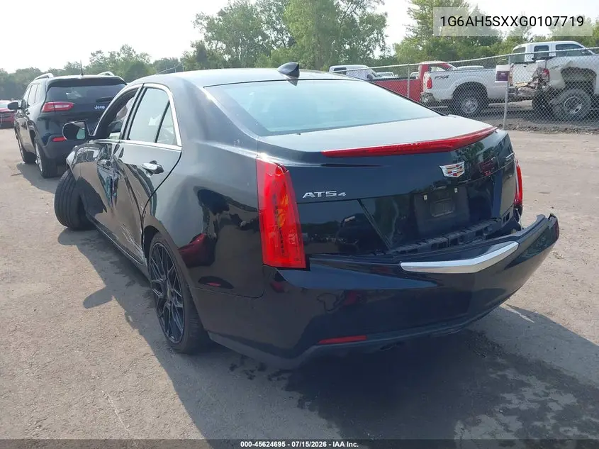 2016 Cadillac Ats Luxury Collection VIN: 1G6AH5SXXG0107719 Lot: 45624695