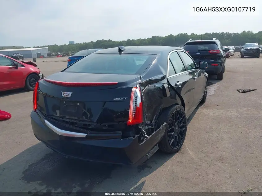 2016 Cadillac Ats Luxury Collection VIN: 1G6AH5SXXG0107719 Lot: 45624695