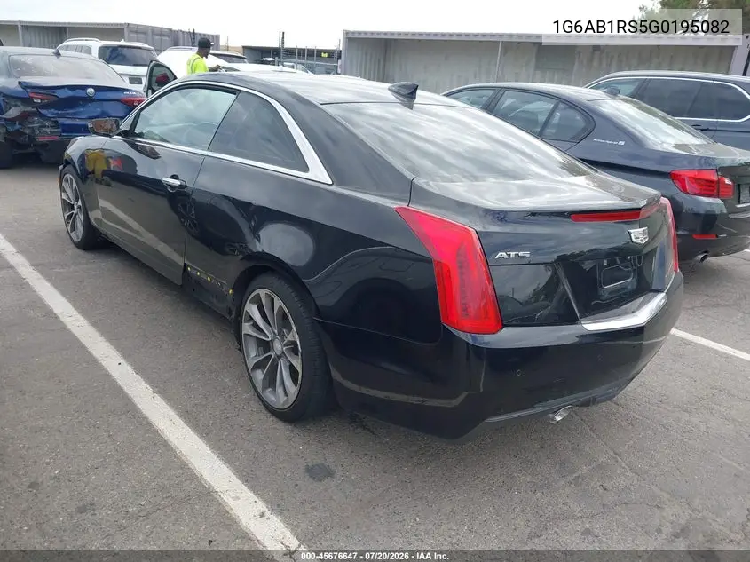 2016 Cadillac Ats Luxury Collection VIN: 1G6AB1RS5G0195082 Lot: 45676647