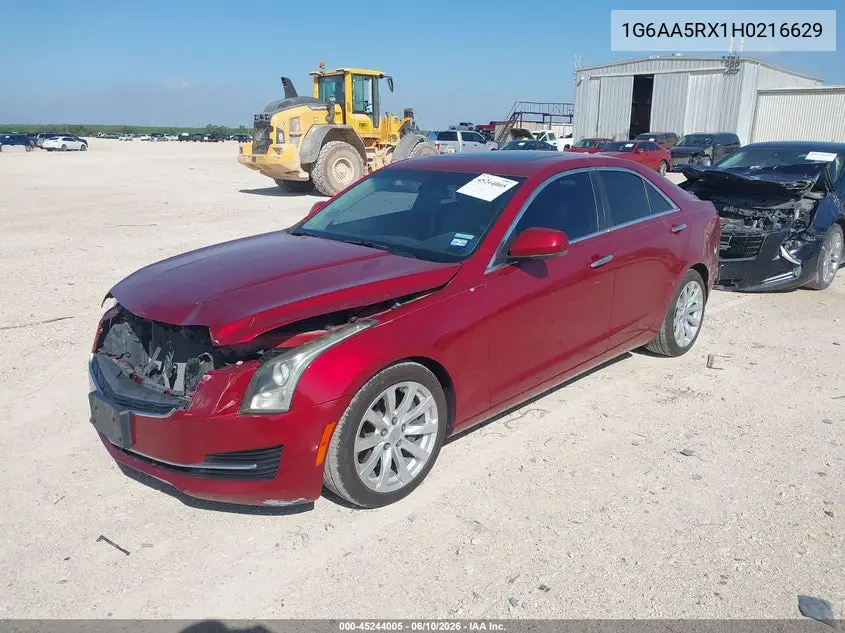 2017 Cadillac Ats Standard VIN: 1G6AA5RX1H0216629 Lot: 45244005
