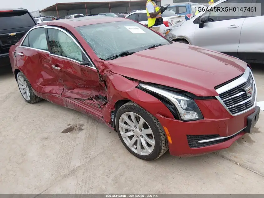 2017 Cadillac Ats Standard VIN: 1G6AA5RX5H0147461 Lot: 45413408