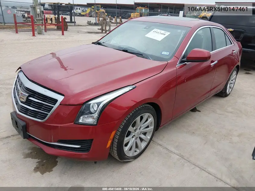 2017 Cadillac Ats Standard VIN: 1G6AA5RX5H0147461 Lot: 45413408