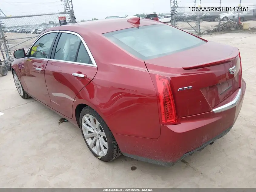 2017 Cadillac Ats Standard VIN: 1G6AA5RX5H0147461 Lot: 45413408