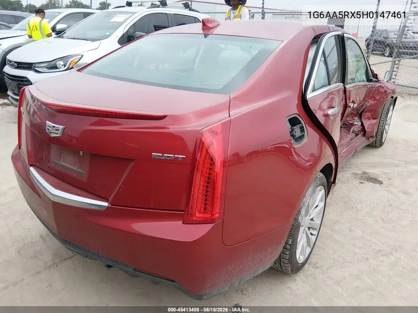 2017 Cadillac Ats Standard VIN: 1G6AA5RX5H0147461 Lot: 45413408