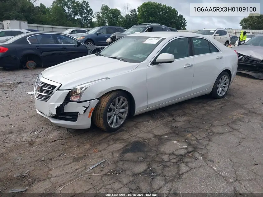 2017 Cadillac Ats Standard VIN: 1G6AA5RX3H0109100 Lot: 45417295