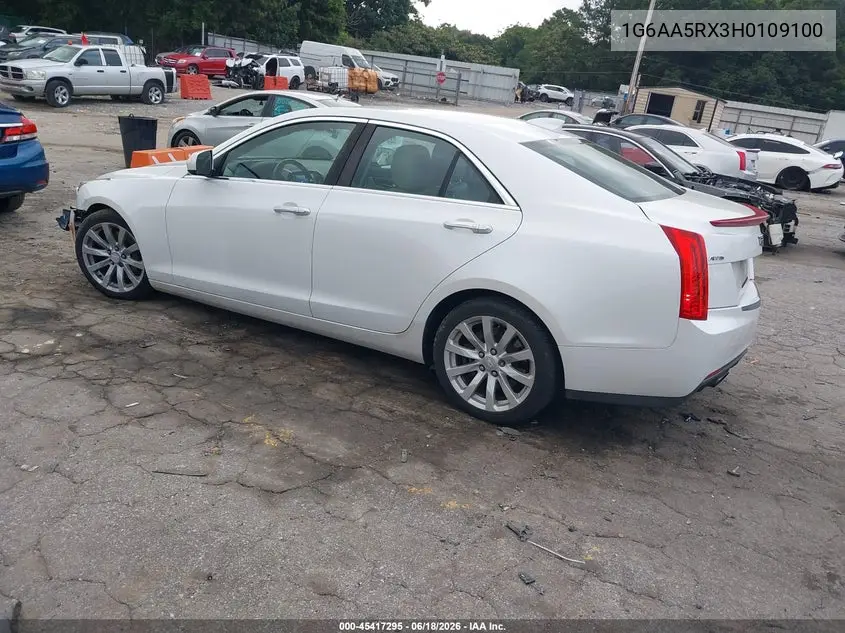 2017 Cadillac Ats Standard VIN: 1G6AA5RX3H0109100 Lot: 45417295