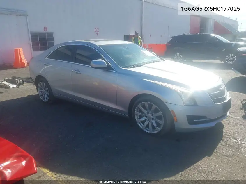 2017 Cadillac Ats Standard VIN: 1G6AG5RX5H0177025 Lot: 45426670
