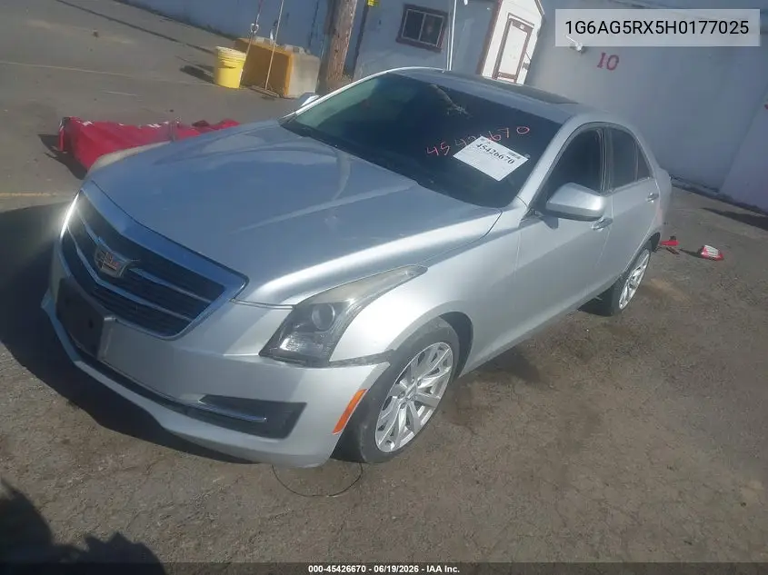 2017 Cadillac Ats Standard VIN: 1G6AG5RX5H0177025 Lot: 45426670