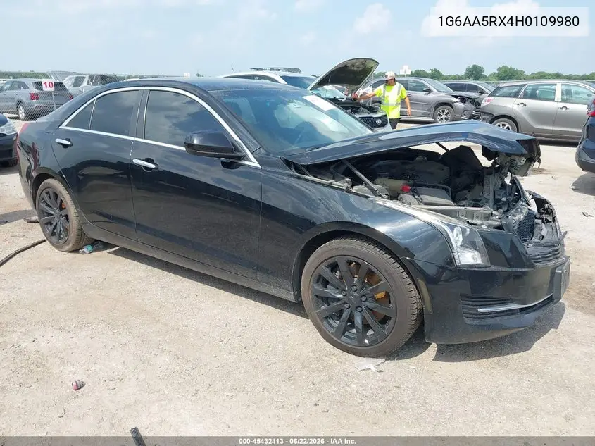 2017 Cadillac Ats Standard VIN: 1G6AA5RX4H0109980 Lot: 45432413