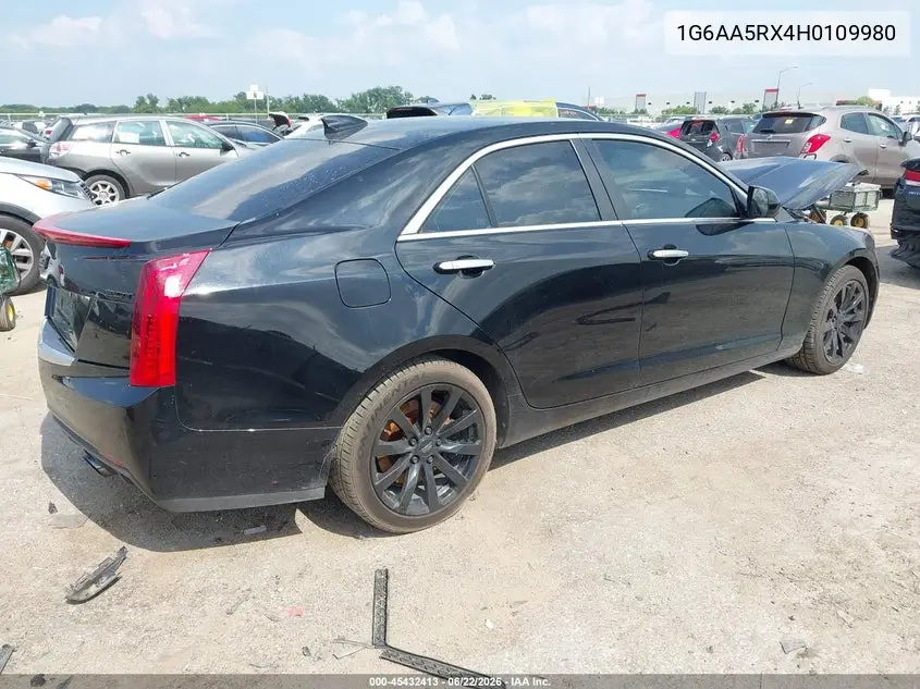 2017 Cadillac Ats Standard VIN: 1G6AA5RX4H0109980 Lot: 45432413