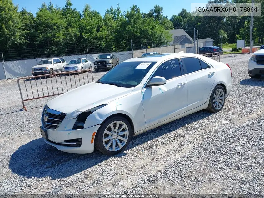 2017 Cadillac Ats Standard VIN: 1G6AA5RX6H0178864 Lot: 45451088