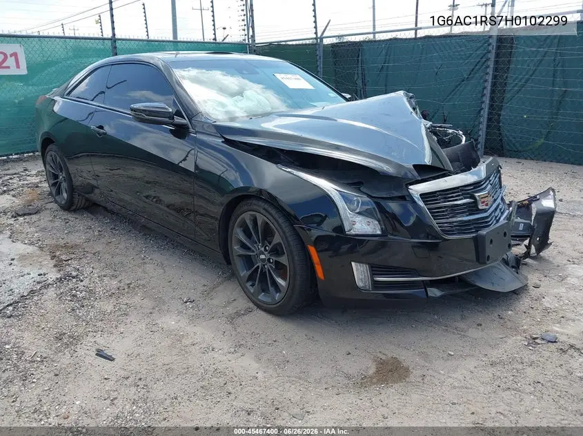 2017 Cadillac Ats Premium Performance VIN: 1G6AC1RS7H0102299 Lot: 45467400