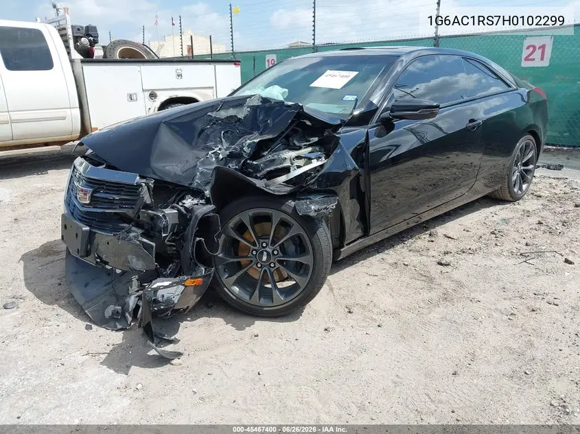 2017 Cadillac Ats Premium Performance VIN: 1G6AC1RS7H0102299 Lot: 45467400