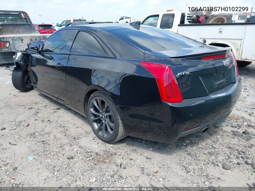 2017 Cadillac Ats Premium Performance VIN: 1G6AC1RS7H0102299 Lot: 45467400