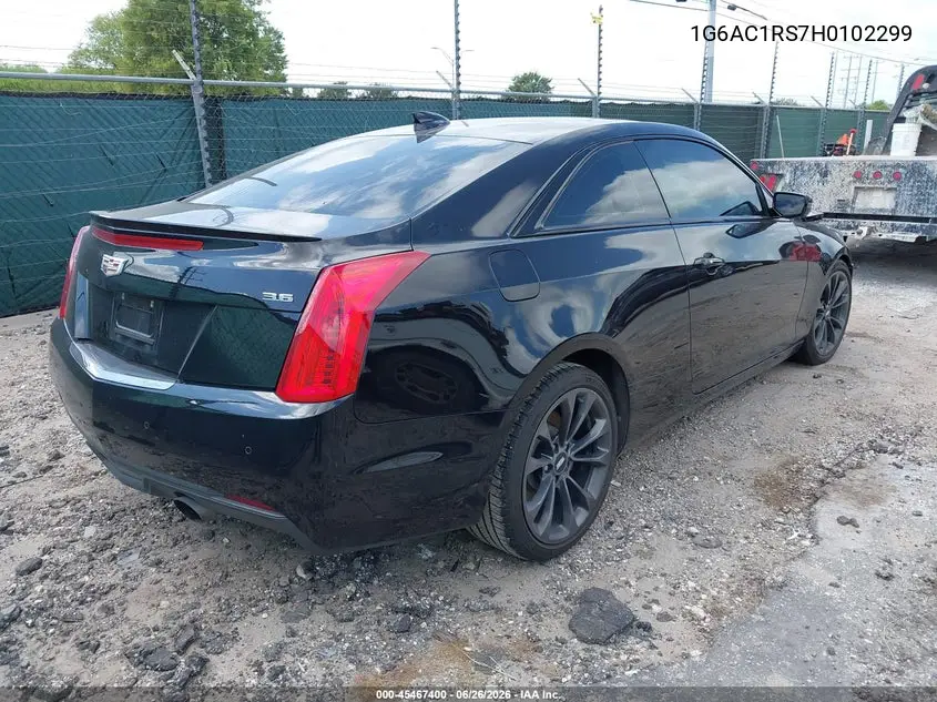 2017 Cadillac Ats Premium Performance VIN: 1G6AC1RS7H0102299 Lot: 45467400