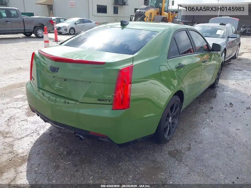 2017 Cadillac Ats Standard VIN: 1G6AA5RX3H0145983 Lot: 45483908