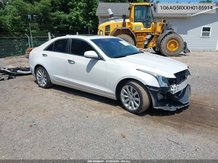 2017 Cadillac Ats Standard VIN: 1G6AG5RXXH0185914 Lot: 45545481