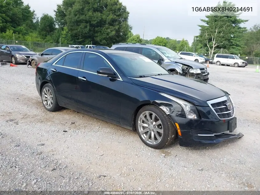 2017 Cadillac Ats Luxury VIN: 1G6AB5SX8H0214691 Lot: 45560251