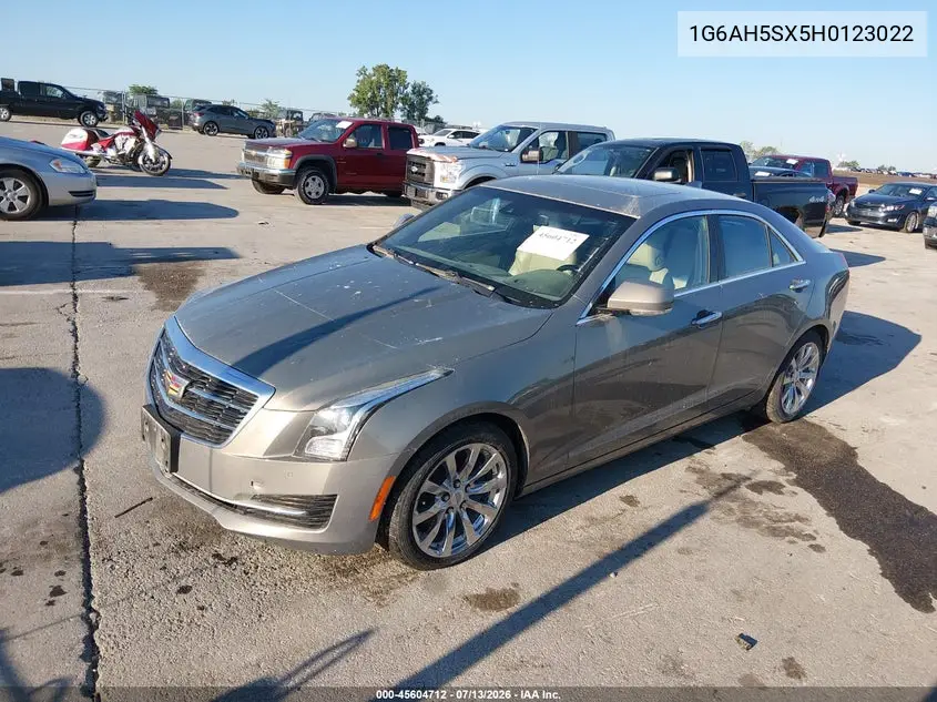 2017 Cadillac Ats Luxury VIN: 1G6AH5SX5H0123022 Lot: 45604712