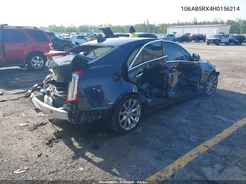 2017 Cadillac Ats Luxury VIN: 1G6AB5RX4H0156214 Lot: 45668325