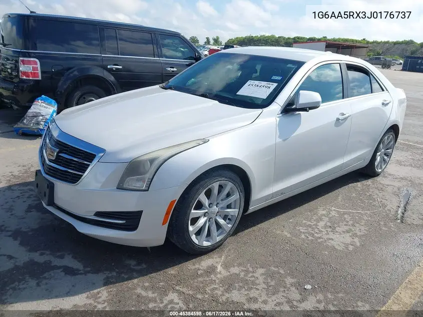 2018 Cadillac Ats Standard VIN: 1G6AA5RX3J0176737 Lot: 45384598