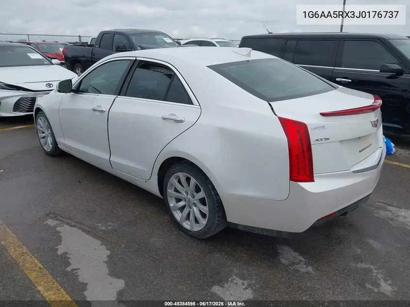 2018 Cadillac Ats Standard VIN: 1G6AA5RX3J0176737 Lot: 45384598