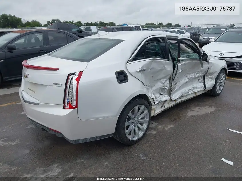2018 Cadillac Ats Standard VIN: 1G6AA5RX3J0176737 Lot: 45384598