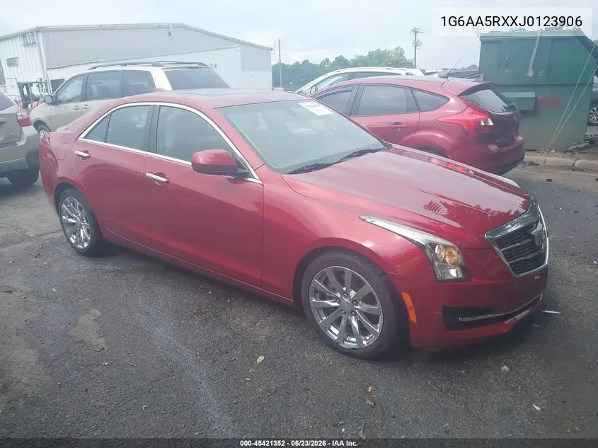 2018 Cadillac Ats Standard VIN: 1G6AA5RXXJ0123906 Lot: 45421352