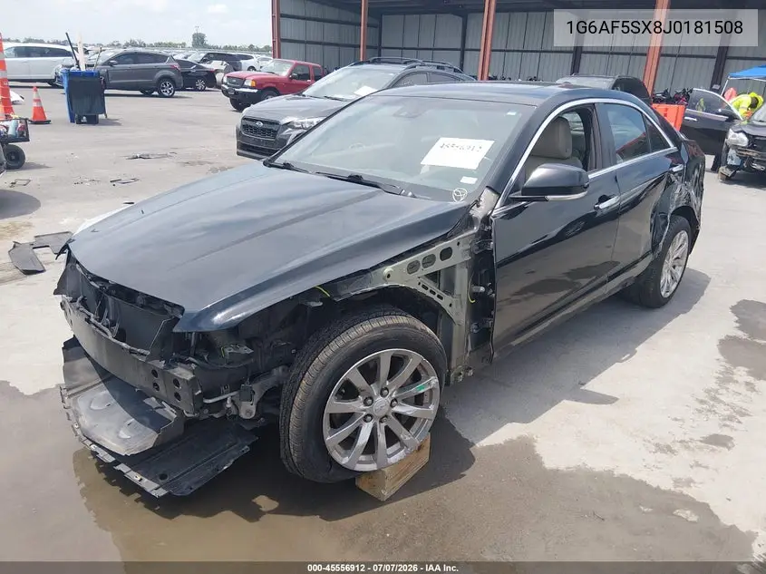 2018 Cadillac Ats Turbo Luxury VIN: 1G6AF5SX8J0181508 Lot: 45556912