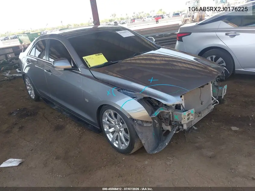 2018 Cadillac Ats Luxury VIN: 1G6AB5RX2J0176225 Lot: 45566412