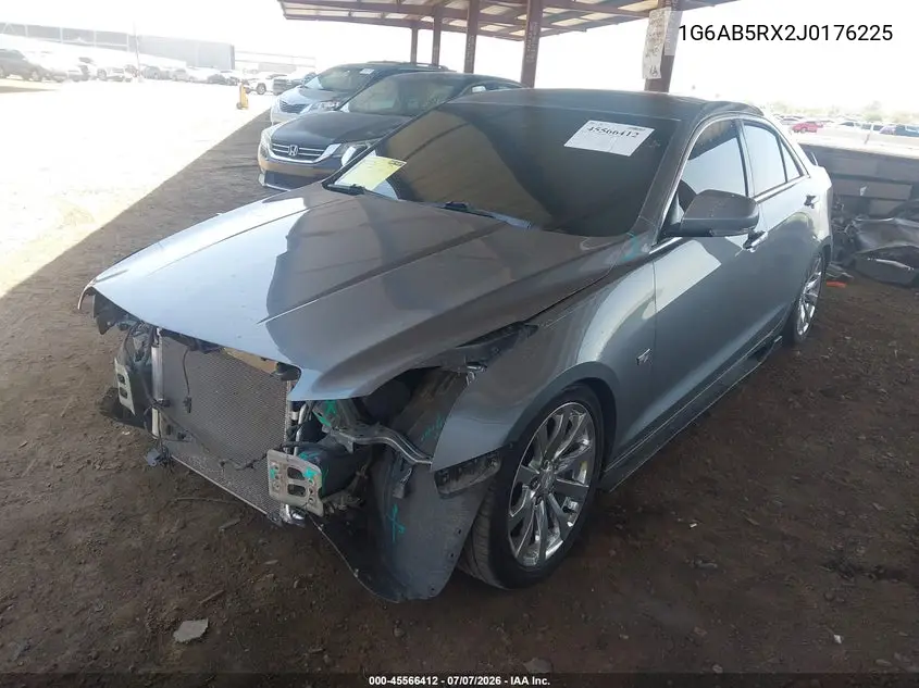 2018 Cadillac Ats Luxury VIN: 1G6AB5RX2J0176225 Lot: 45566412