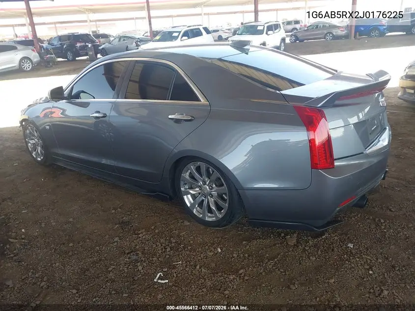 2018 Cadillac Ats Luxury VIN: 1G6AB5RX2J0176225 Lot: 45566412