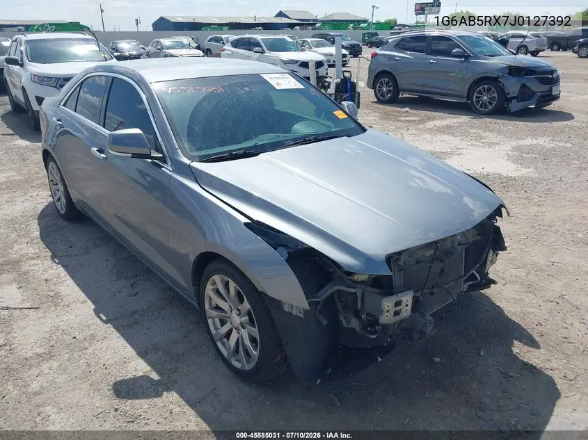 2018 Cadillac Ats Luxury VIN: 1G6AB5RX7J0127392 Lot: 45585031