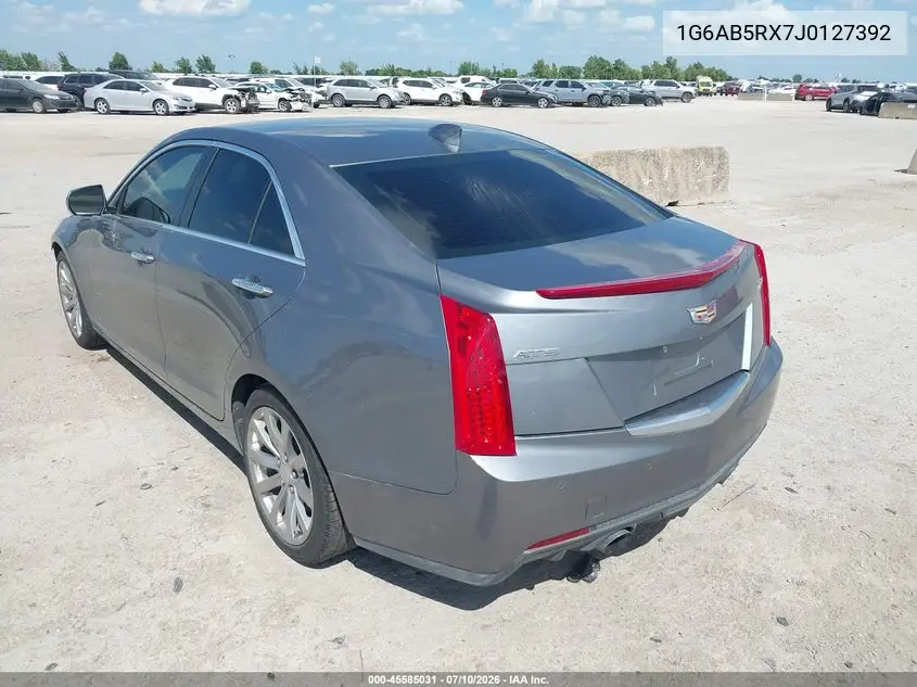 2018 Cadillac Ats Luxury VIN: 1G6AB5RX7J0127392 Lot: 45585031