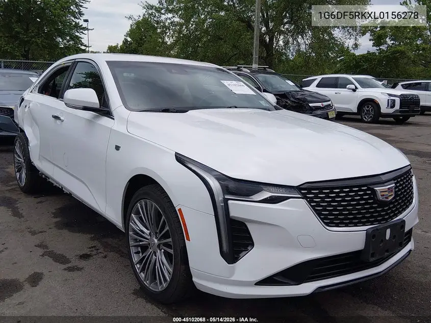 2020 Cadillac Ct4 Premium Luxury VIN: 1G6DF5RKXL0156278 Lot: 45102068