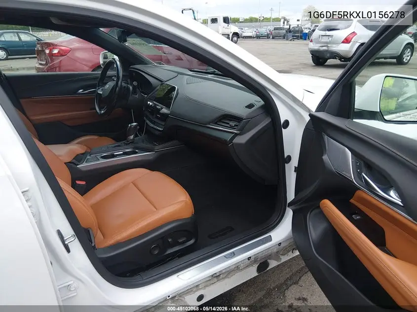 2020 Cadillac Ct4 Premium Luxury VIN: 1G6DF5RKXL0156278 Lot: 45102068