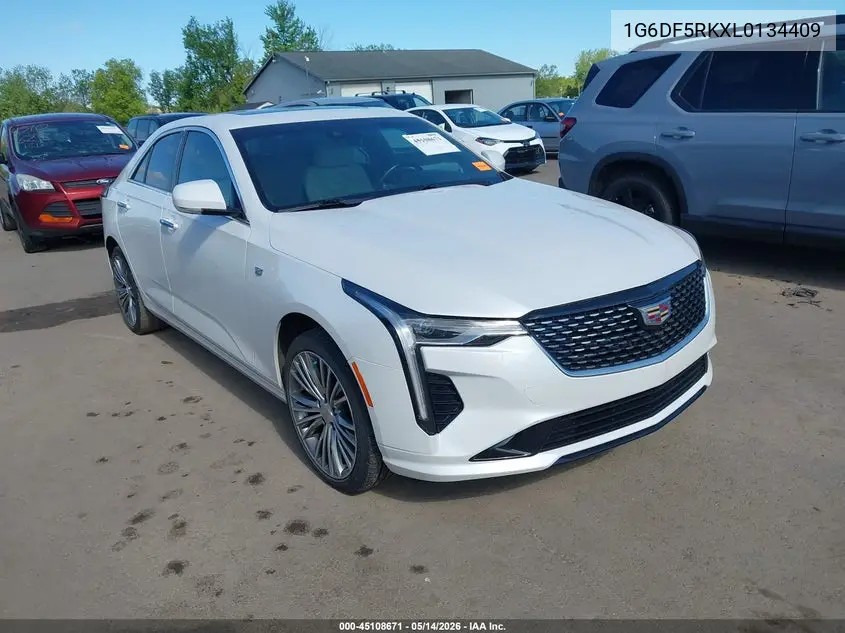 2020 Cadillac Ct4 Premium Luxury VIN: 1G6DF5RKXL0134409 Lot: 45108671