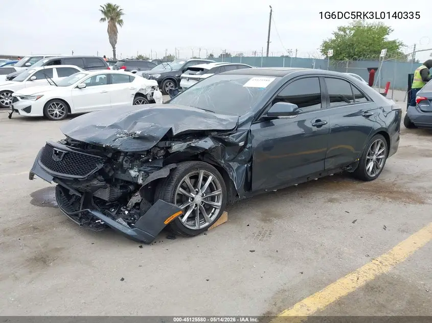2020 Cadillac Ct4 Sport VIN: 1G6DC5RK3L0140335 Lot: 45125580