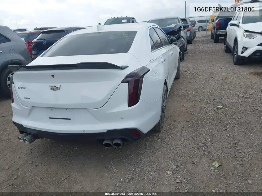 2020 Cadillac Ct4 Premium Luxury VIN: 1G6DF5RK7L0131306 Lot: 45361094