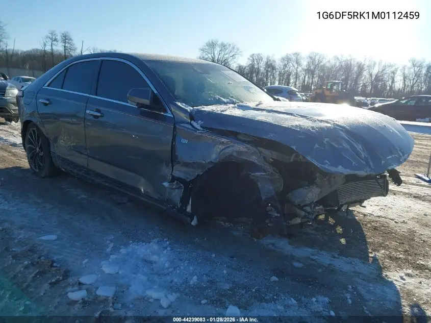 2021 Cadillac Ct4 Premium Luxury VIN: 1G6DF5RK1M0112459 Lot: 44239083