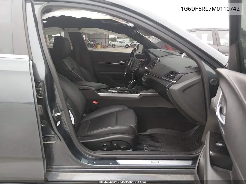 2021 Cadillac Ct4 Premium Luxury VIN: 1G6DF5RL7M0110742 Lot: 44942623