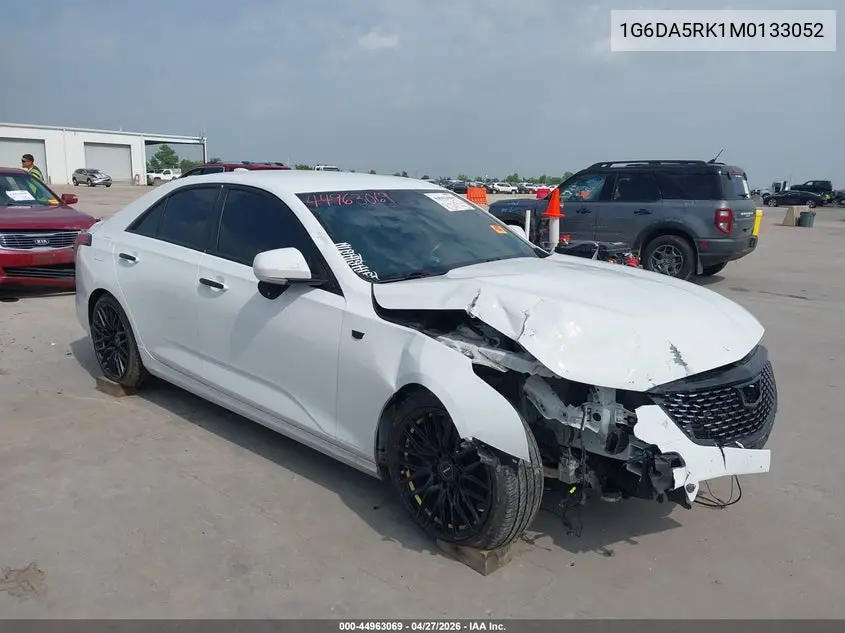 2021 Cadillac Ct4 Luxury VIN: 1G6DA5RK1M0133052 Lot: 44963069